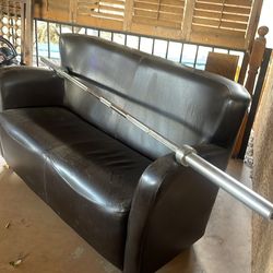 Olympic bar,  45 pounds, 7 foot