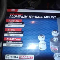Pro Class Adjustable Tri-ball Mount
