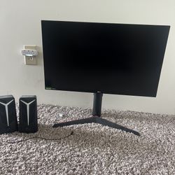 LG Nvidia Gaming Monitor 27” With speakers