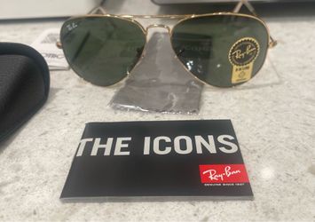 Brad New, Ray Ban Aviator Sunglasses $150 obo