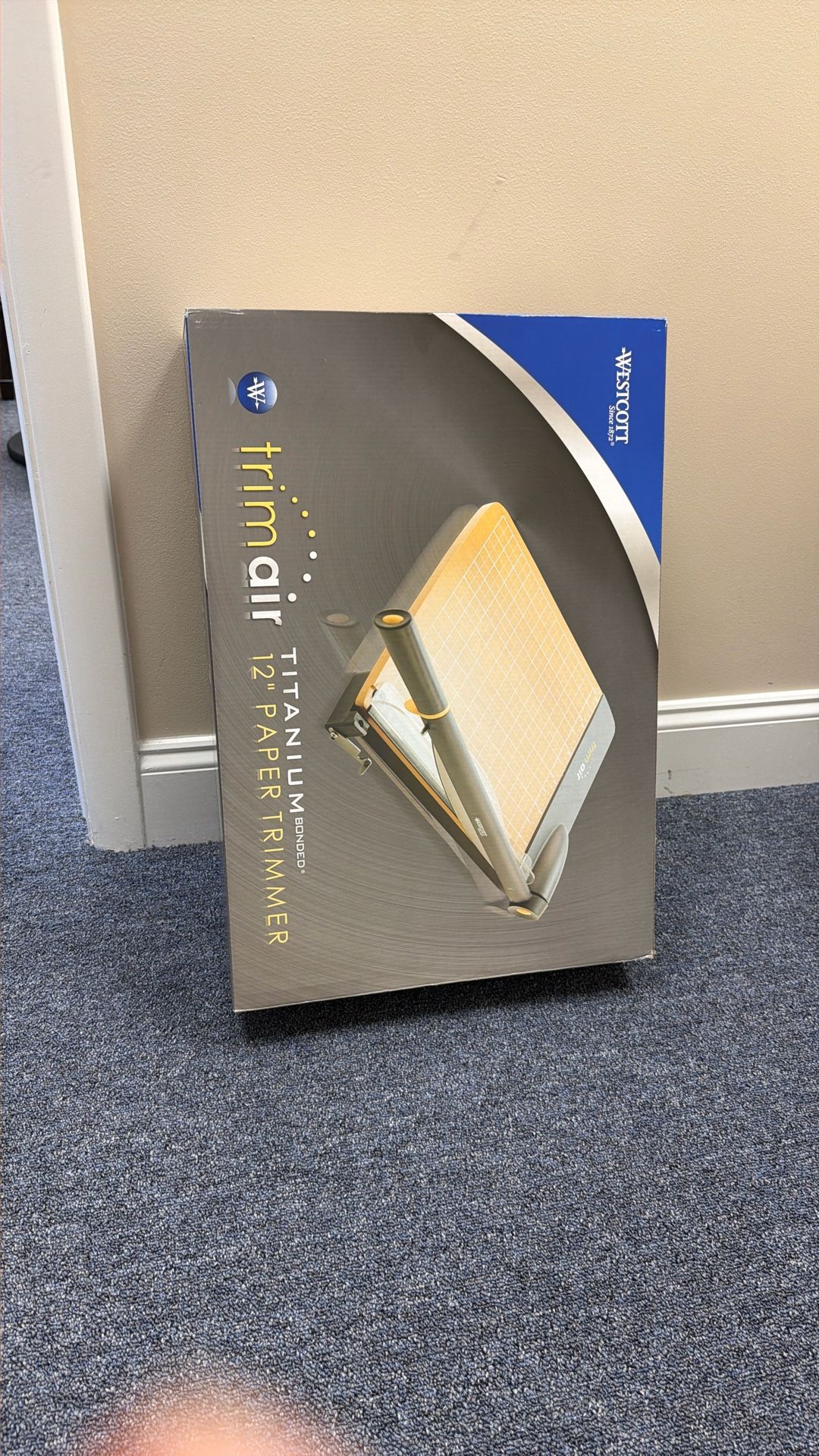 Westcott TrimAir Titanium Bonded 12" Paper Trimme