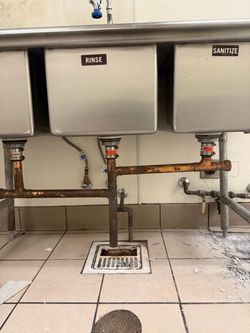 Industrial sink