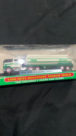 1998 Hess miniature tanker truck RARE