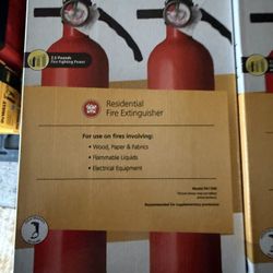 Kidde Home 1-A:10-B:C Class ABC 2.5 lb. Fire Extinguisher 2-Pack (contact info removed)2