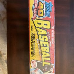 1992 Topps Baseball card Box Set