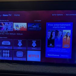 55 Inch TCL Roku Tv 
