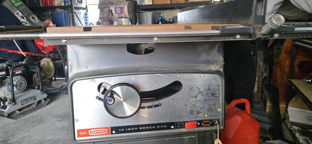 Table saw 10 INCH