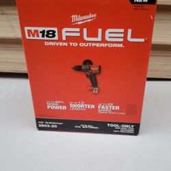 Milwaukee M18 Fuel Taladro Compacto NUEVO!!!! Milwaukee M18 Fuel Compact Drill NEW!!!