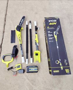 RYOBI 40V 10in Pole Saw KIT