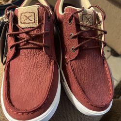 Twisted X  Men's Kicks – Crimson Sz 9 1/2