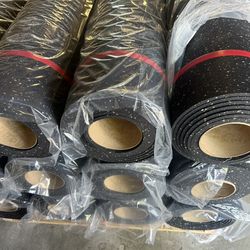 Rubber Flooring, FREE Delivery. 4 ’x16’ 8mm