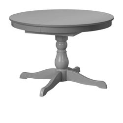 Grey Ikea Extandable Dining table