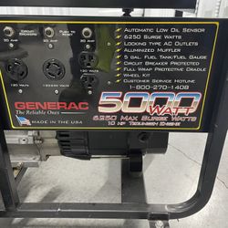 GENERAC Generator 5000Watt