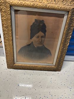 Gold gilded frame