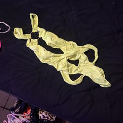 Neon Yellow Dance Outfit 