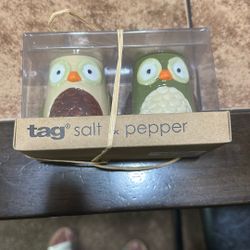 Owl Salt & Pepper shakers