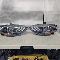 Ford Mustang Left Right Headlight 2018 2019 2020 2021 2022 