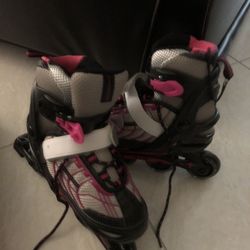 Adjustable fit in -line skates