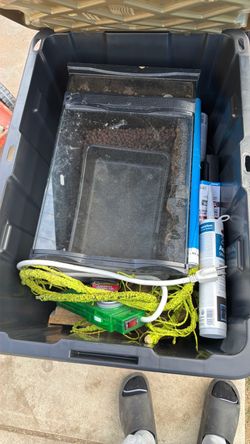 Terrarium with extras