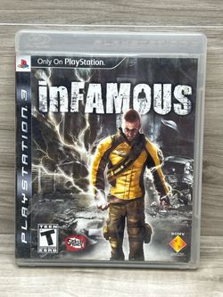 Infamous PlayStation 3 Game With Case and Manual (PO1026560)