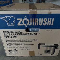 ZQUIRUSHI 001 60818 COMMERCIAL RICE COOKER &WARMER  NYC-36