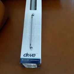Chrome  Grab Bar 24" Non Slip
