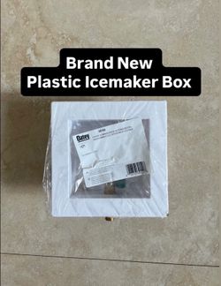 Brand New Plastic Icemaker Box (1 Available)