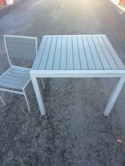 Polywood tables and chairs- need gone ASAP. Send me an offer.