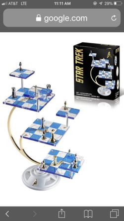 Star Trek chess set
