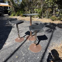 High Table And Chairs