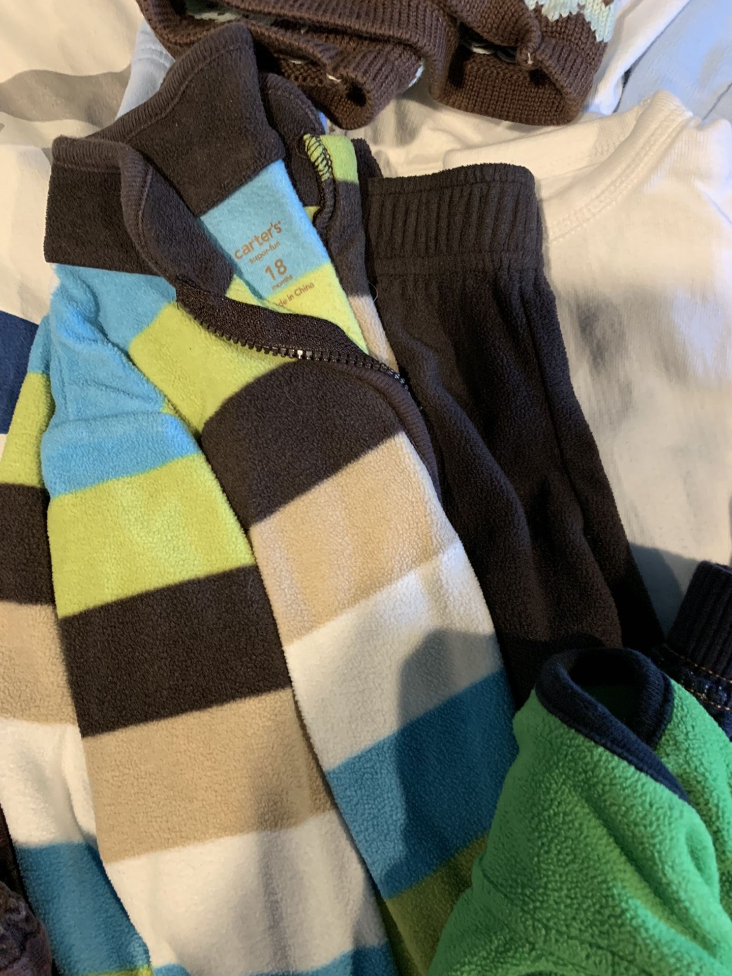 Lot Of Baby Boys Size 12-18 Month Clothes