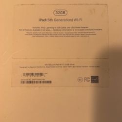 iPad 6th Gen 32gb