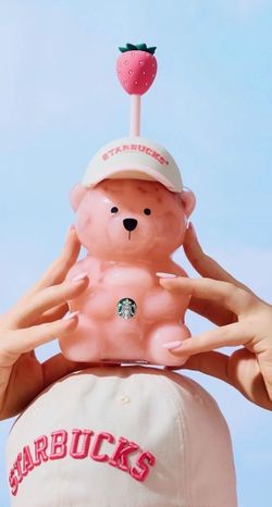 Starbucks, Pink Bear