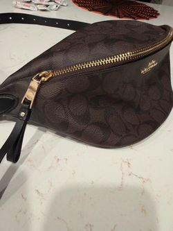 Coach Signature Belt Bag Fanny Pack