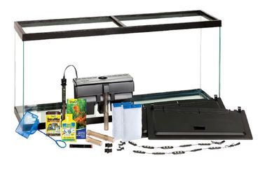 55 Gallon Redfin Aquarium kit with the stand and fish