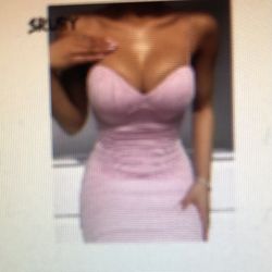 Pink dress
