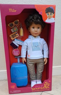 Our Generation "Milo" Doll new, 18in