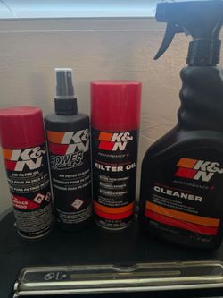 K&N Air Filter Care Kit – Oil & Cleaner