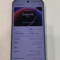 Oppo Find X9 Pro Global Version 