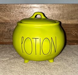 Rae Dunn ceramic potion caldron