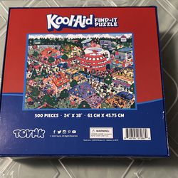 Kool-Aid Find-It 500 Piece Jigsaw Puzzle
