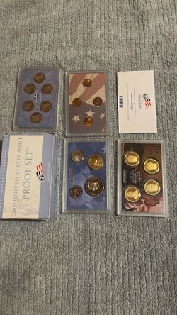 2009 Mint Set Including 4- President And 4- Penny Set