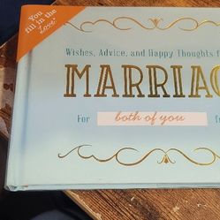Marriage Fill In The Blank Book New 
