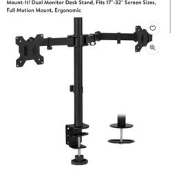 Dual Monitor Desk Stand