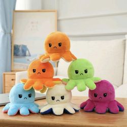 Reversible Octopus Plushies 