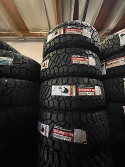 (4) New Tires 35x12.5R20LT Nitto Ridge Grappler