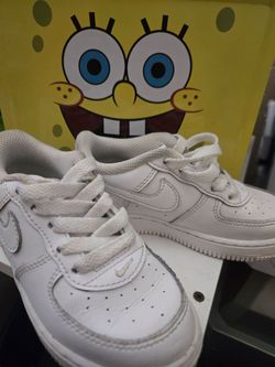 TODDLER- White Nikes