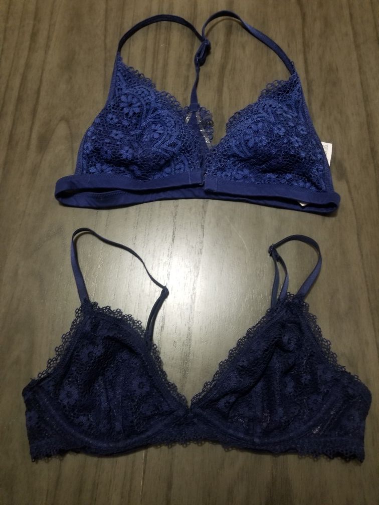 2 Victoria's Secret Bralettes size small