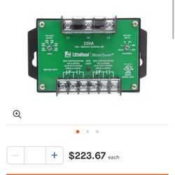 MotorSaver 3-Phase Voltage Monitori, Model 250A, 190-480V, DPDT Contacts