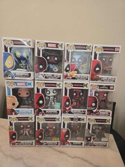 deadpool pop vinyl collection